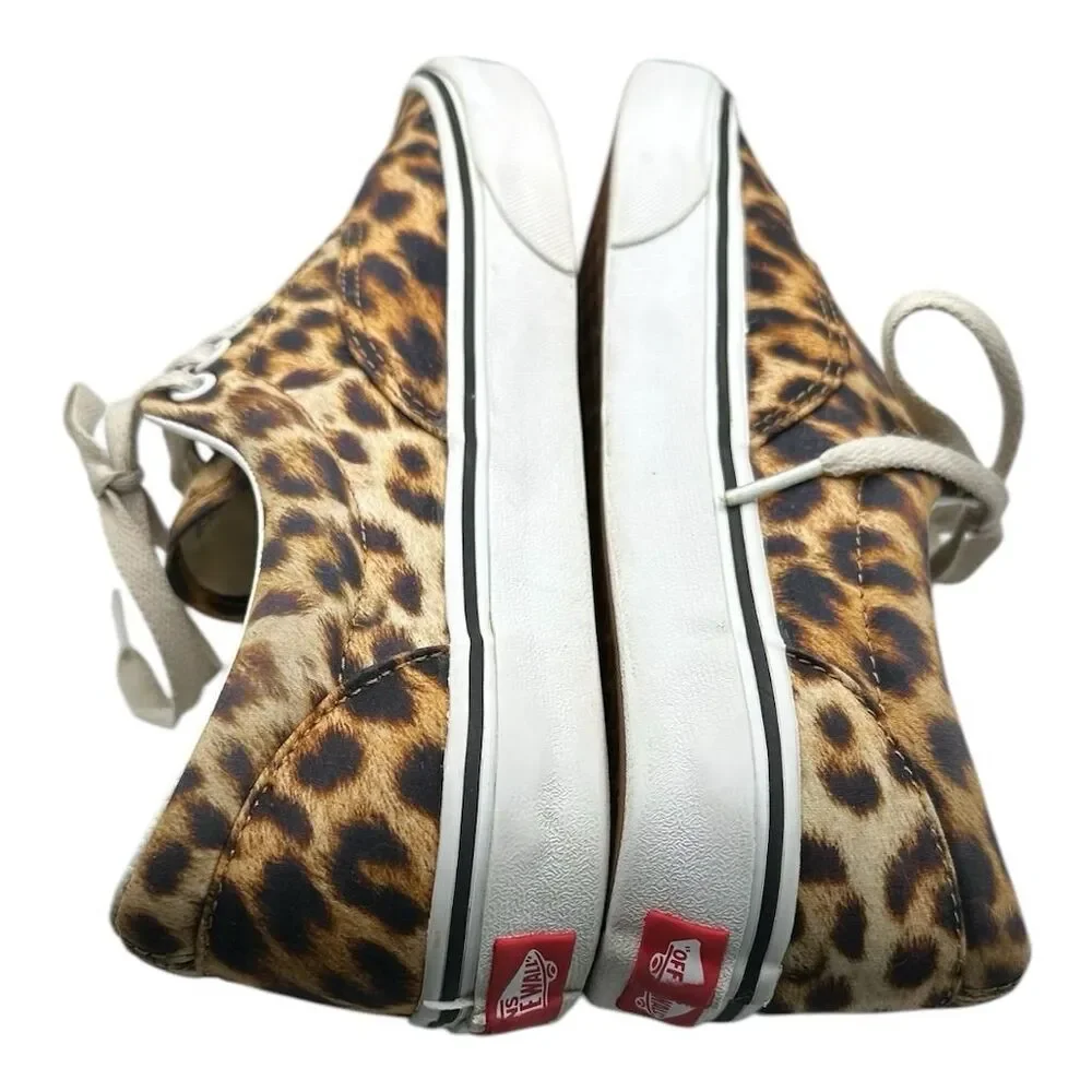 Vans Era Leopard Print Unisex Skate Shoes Multicolor Low Top Sneaker M7.… - Picture 9 of 12